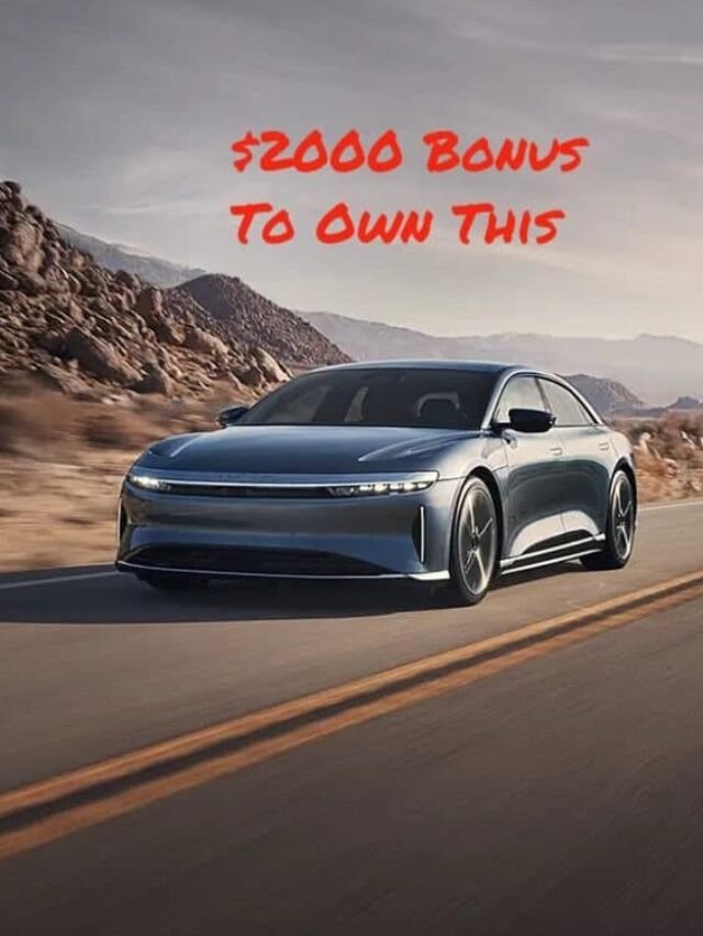 Lucid Air Bonus